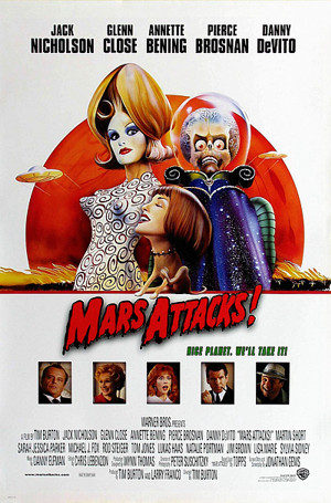 Mars Attacks! Lisa Marie poster
