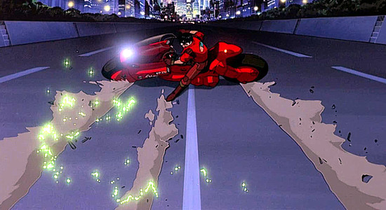 Kaneda and his stolen bike