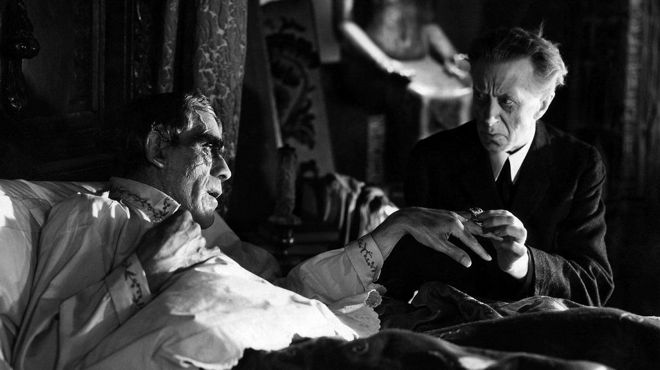 THE GHOUL - Boris Karloff and Ernest Thesiger