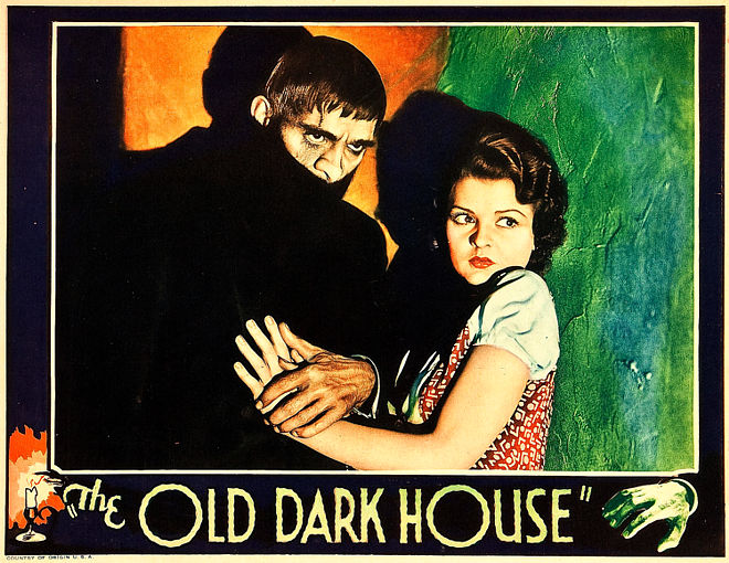 THE OLD DARK HOUSE - Boris Karloff and Lilian Bond